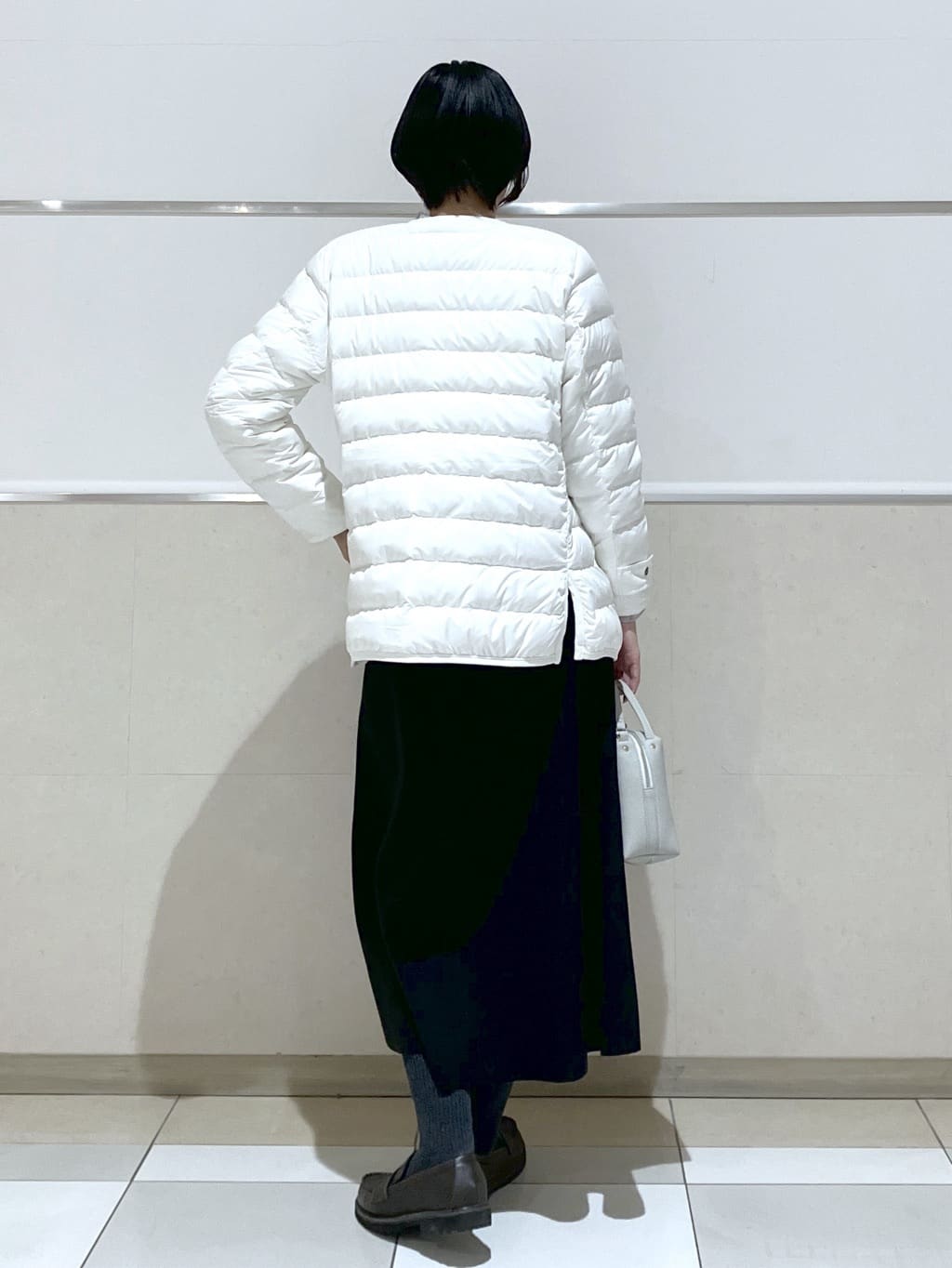 eriko さんの「Dessin｜【撥水・2WAY】ミュラーダウンコートミドル丈」を使ったコーディネート
