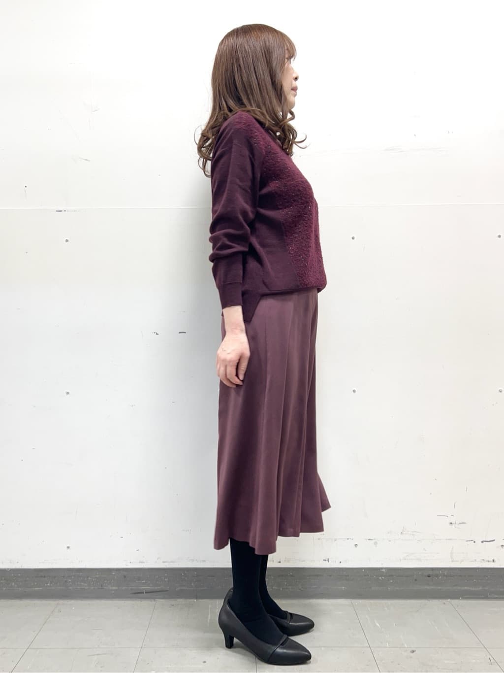 yuさんの「Reflect｜アーガイル柄ハイネックニット」を使ったコーディネート