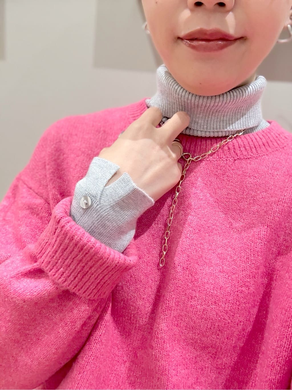 Ayumiさんの「SHOO･LA･RUE｜【S-LL】脚のラインを拾いにくい デニムワイドパンツ」を使ったコーディネート