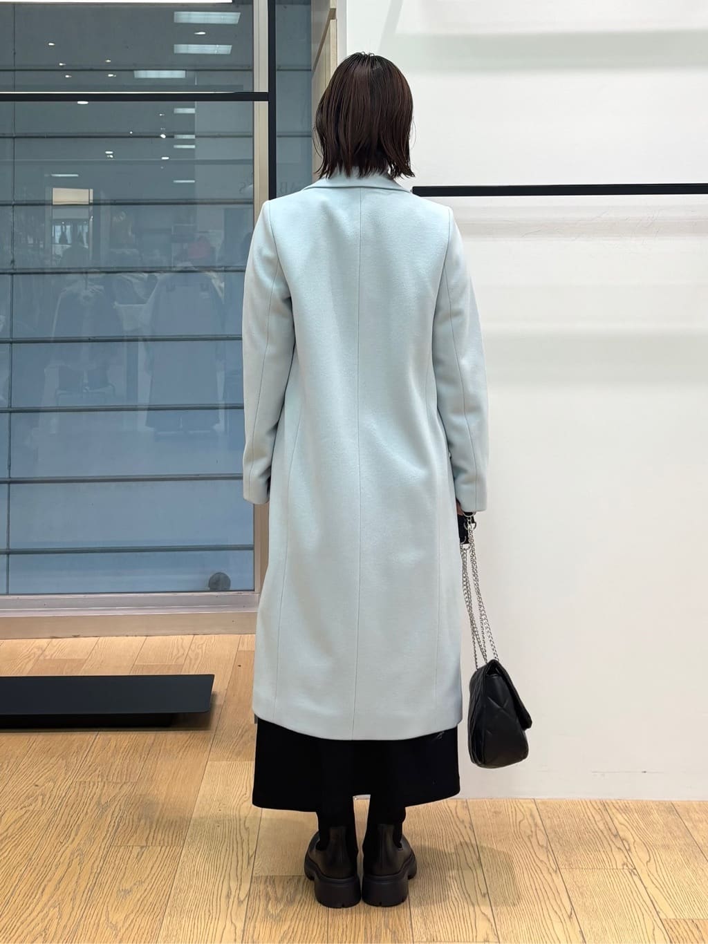 asamiさんの「INDIVI｜【SETUP可能／洗える／UVケア】ライトジャージ セミフレアスカート」を使ったコーディネート