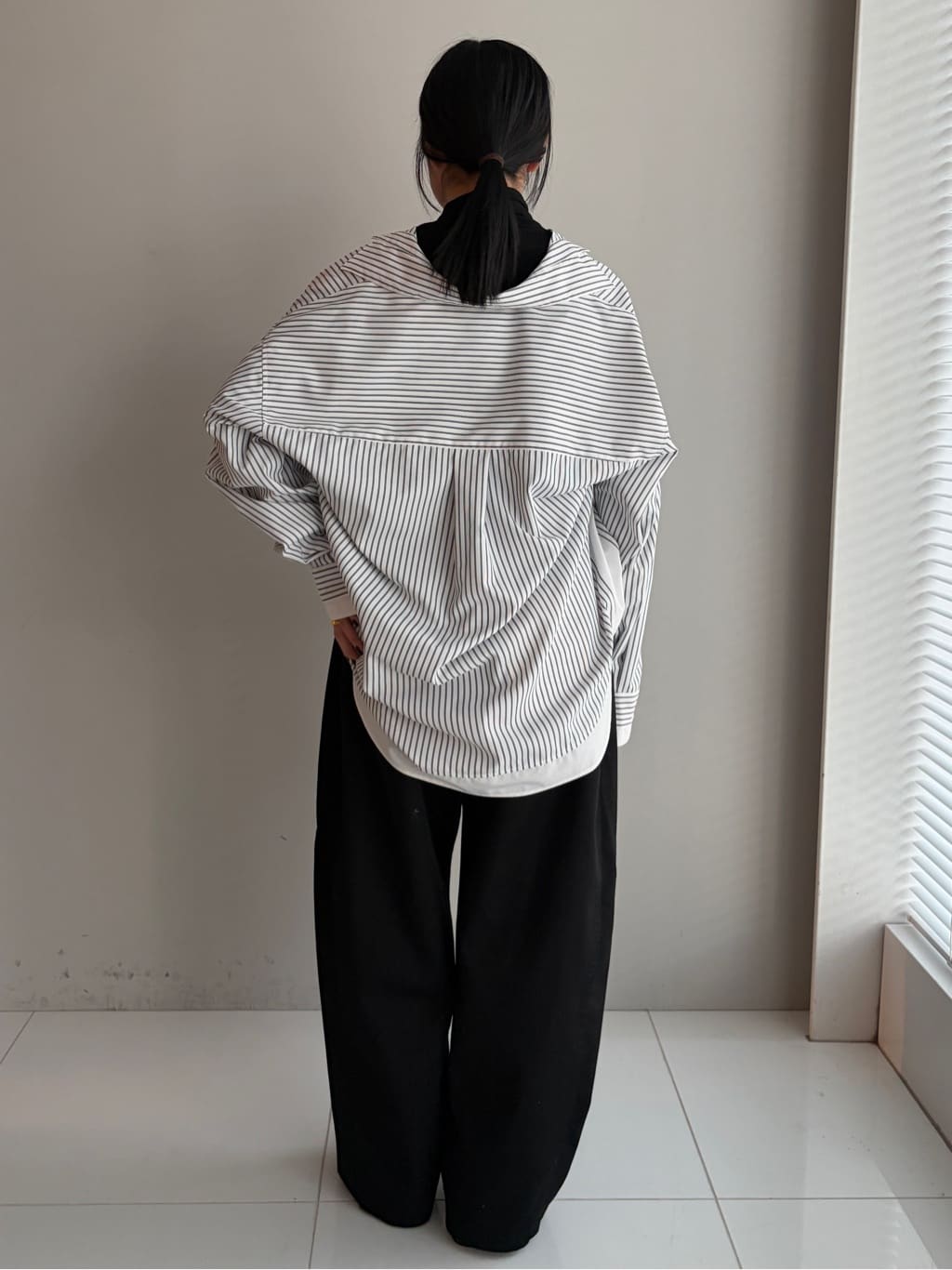 Akutagawaさんの「tk.TAKEO KIKUCHI｜レイヤードストライプシャツ」を使ったコーディネート