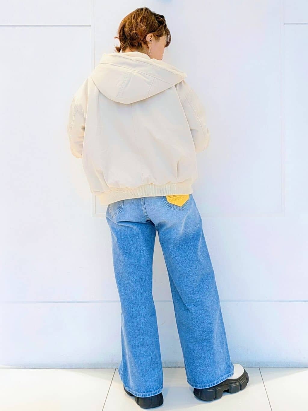 4410さんの「THE SHOP TK｜【S-XLサイズ/選べる6色】どこから見ても美しい ガーターニット/洗濯機OK」を使ったコーディネート