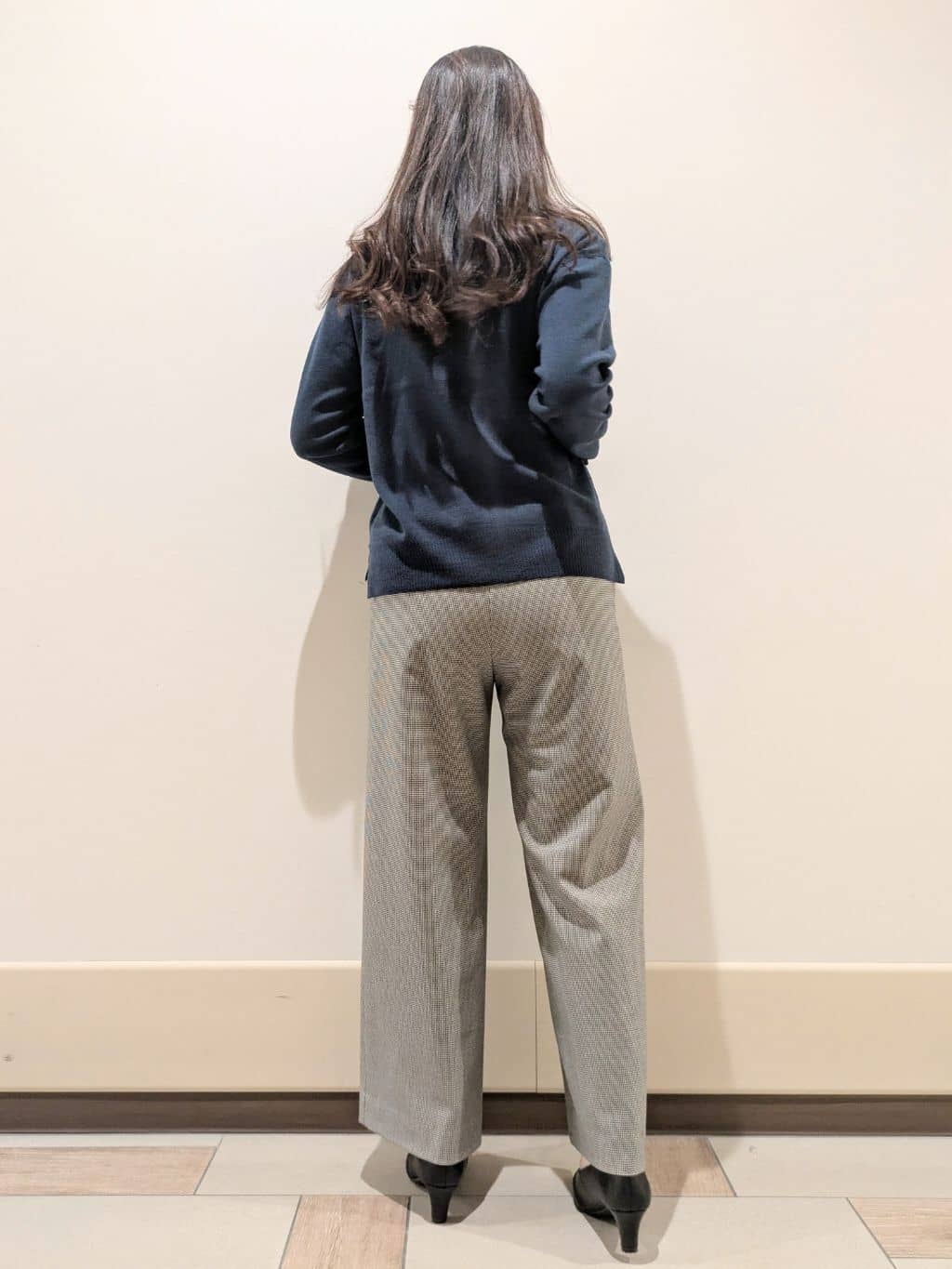 imamiさんの「Reflect｜アーガイル柄ハイネックニット」を使ったコーディネート
