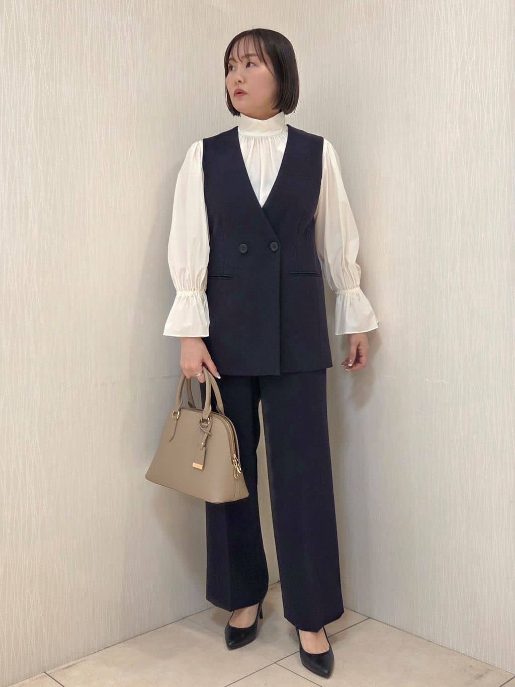 naokoさんの「UNTITLED｜【スタイリッシュ／オンオフ兼用】ウールチェスターコート」を使ったコーディネート