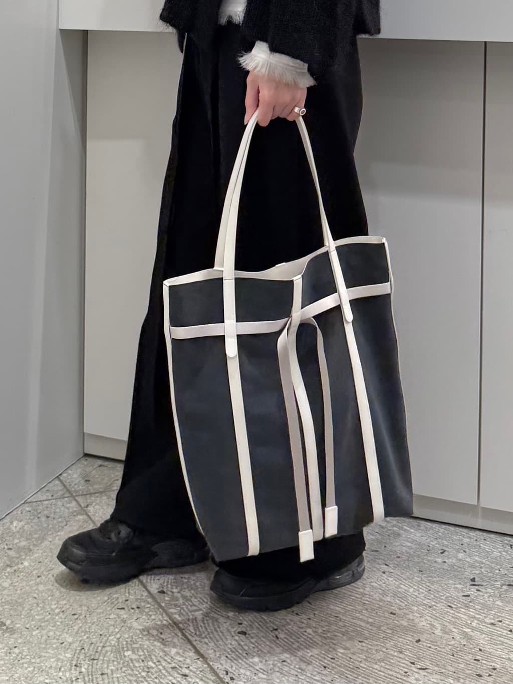 Kさんの「HIROKO HAYASHI｜PANIER CAMOSCIO（パニエ カモッショ）トートバッグ」を使ったコーディネート