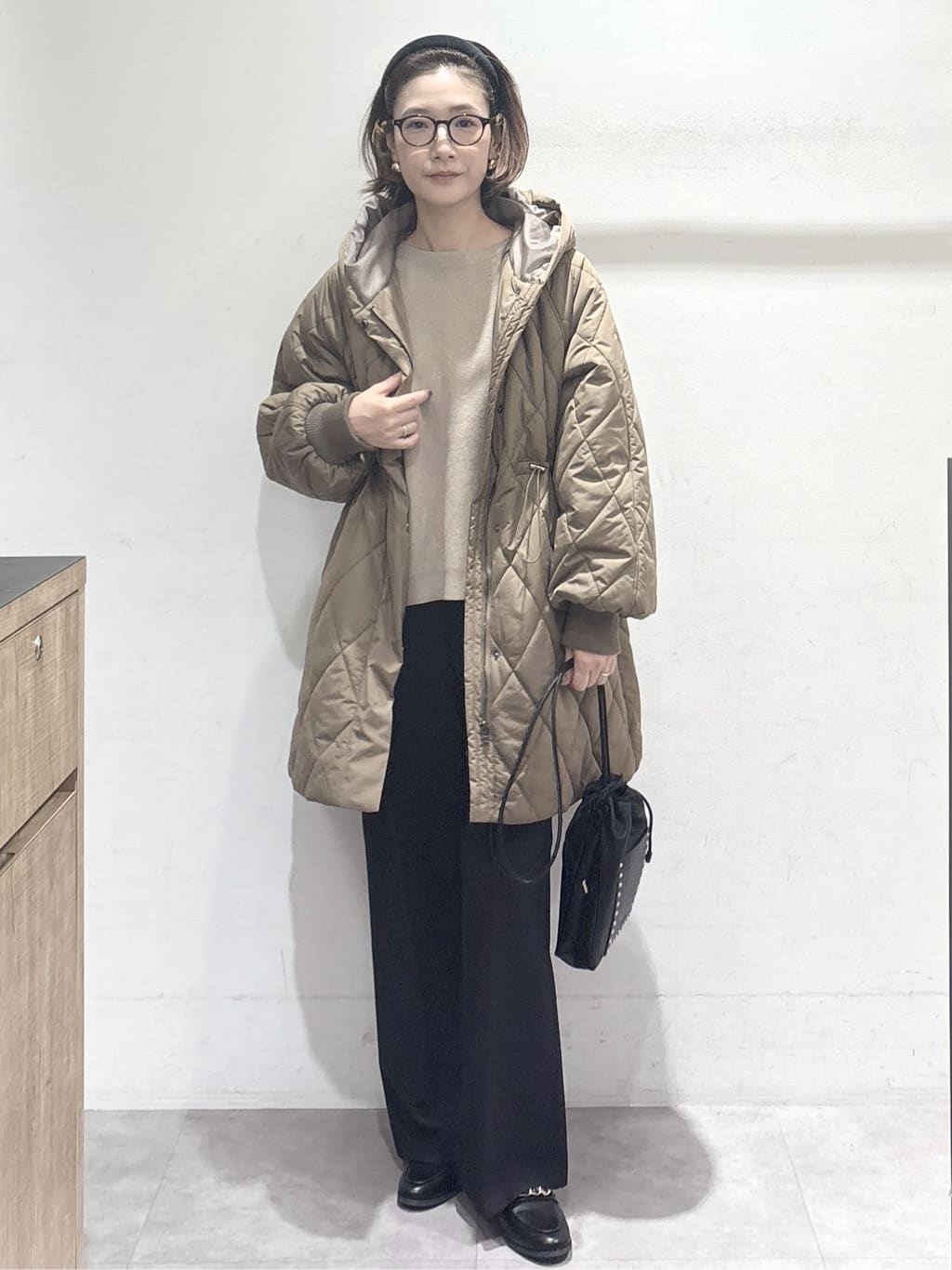 たけねぇさんの「OPAQUE.CLIP｜サイド編地切替ニットトップス／セットアップ対応【洗濯機OK】」を使ったコーディネート