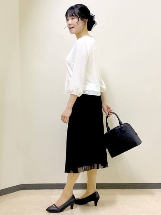  beni_gingerさんの「Reflect｜【SS-4Lサイズ】ピンタック&times;スカラレースブラウス」を使ったコーディネート