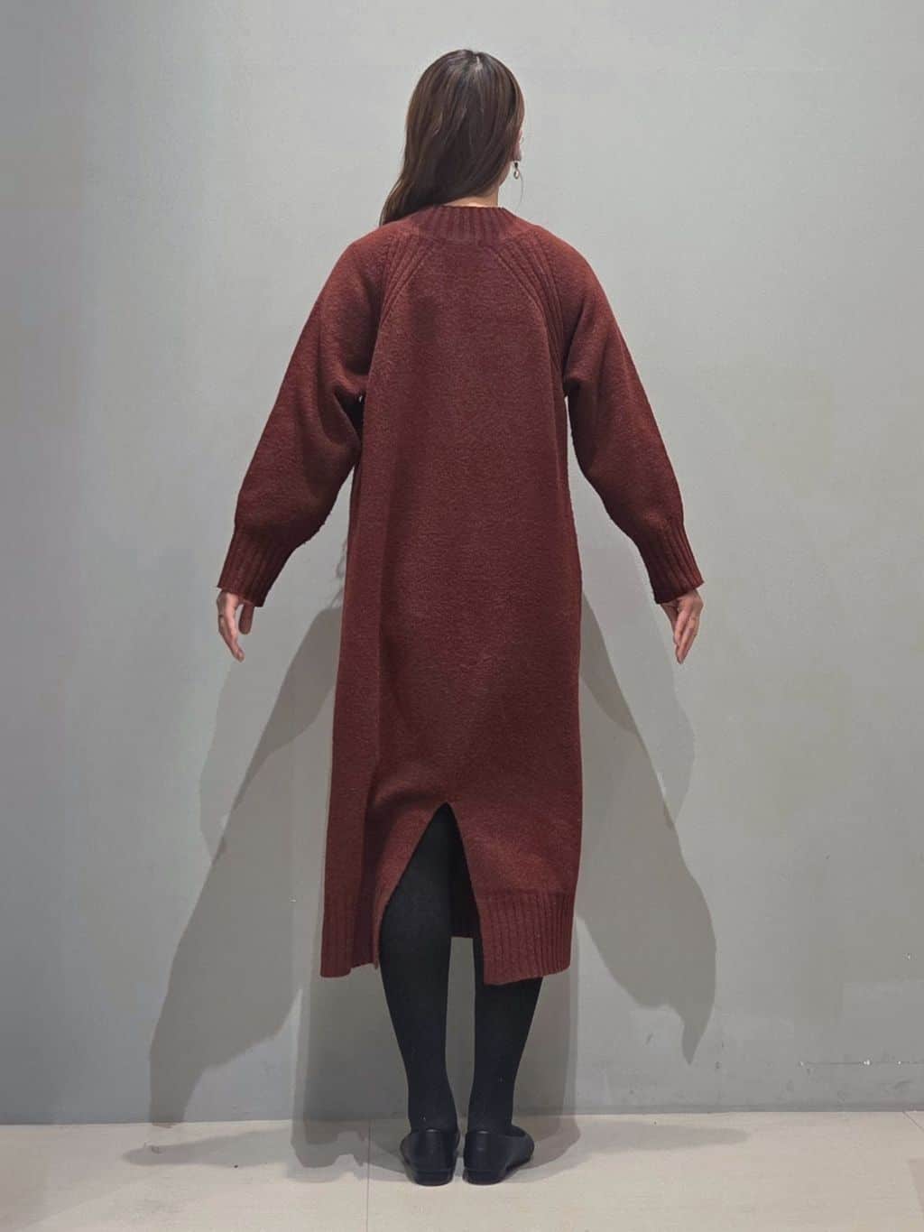 みりんさんの「THE SHOP TK｜ジャージメルトンスタンドカラーコート」を使ったコーディネート