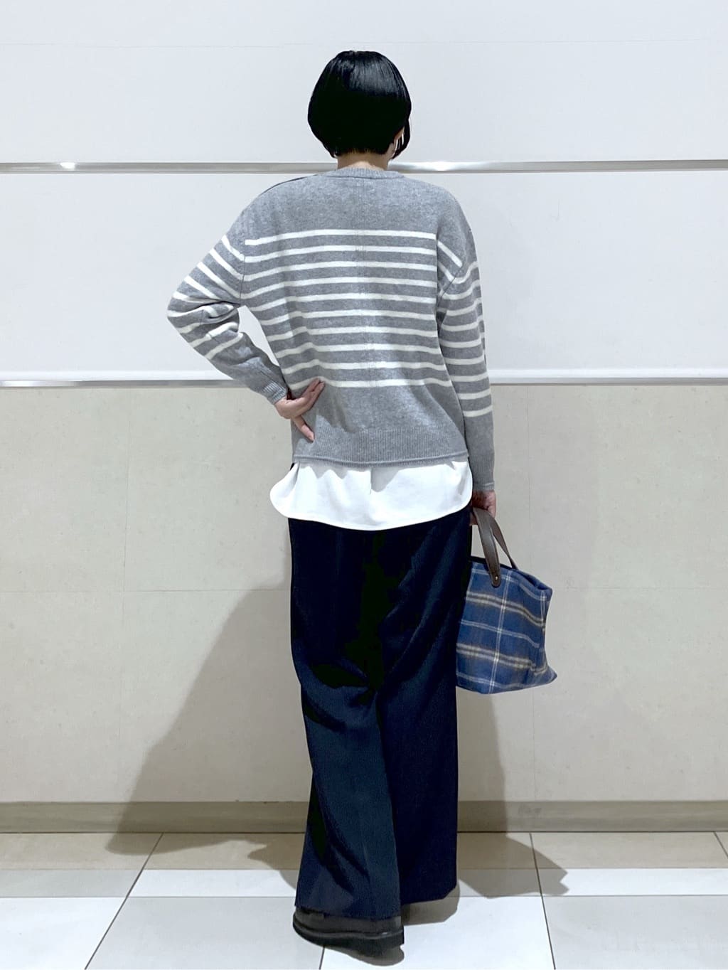 eriko さんの「Dessin｜【撥水・2WAY】ミュラーダウンコートミドル丈」を使ったコーディネート