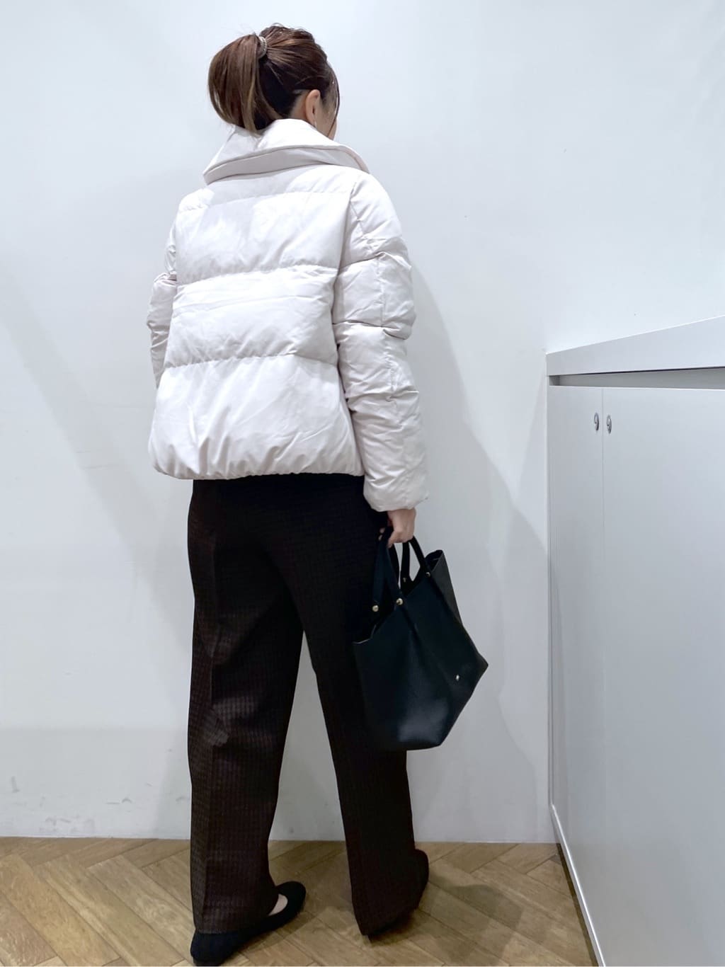 Junさんの「index｜KAWADAダウンショートコート【撥水／洗濯機OK／静電気防止裏地】《XS～LL》」を使ったコーディネート