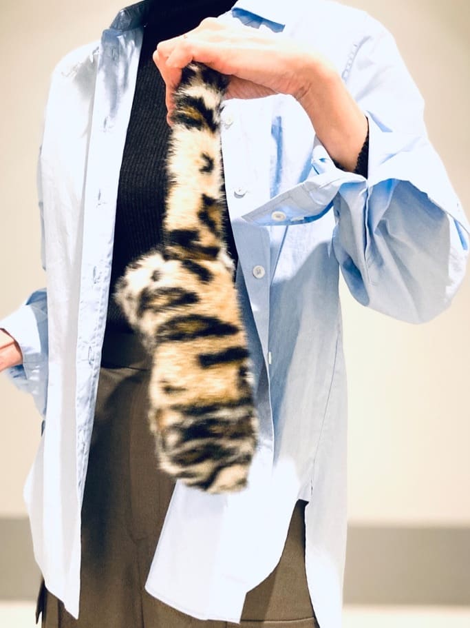 Furuさんの「DRESSTERIOR｜シルクブレンドメリノウールリブプルオーバー」を使ったコーディネート