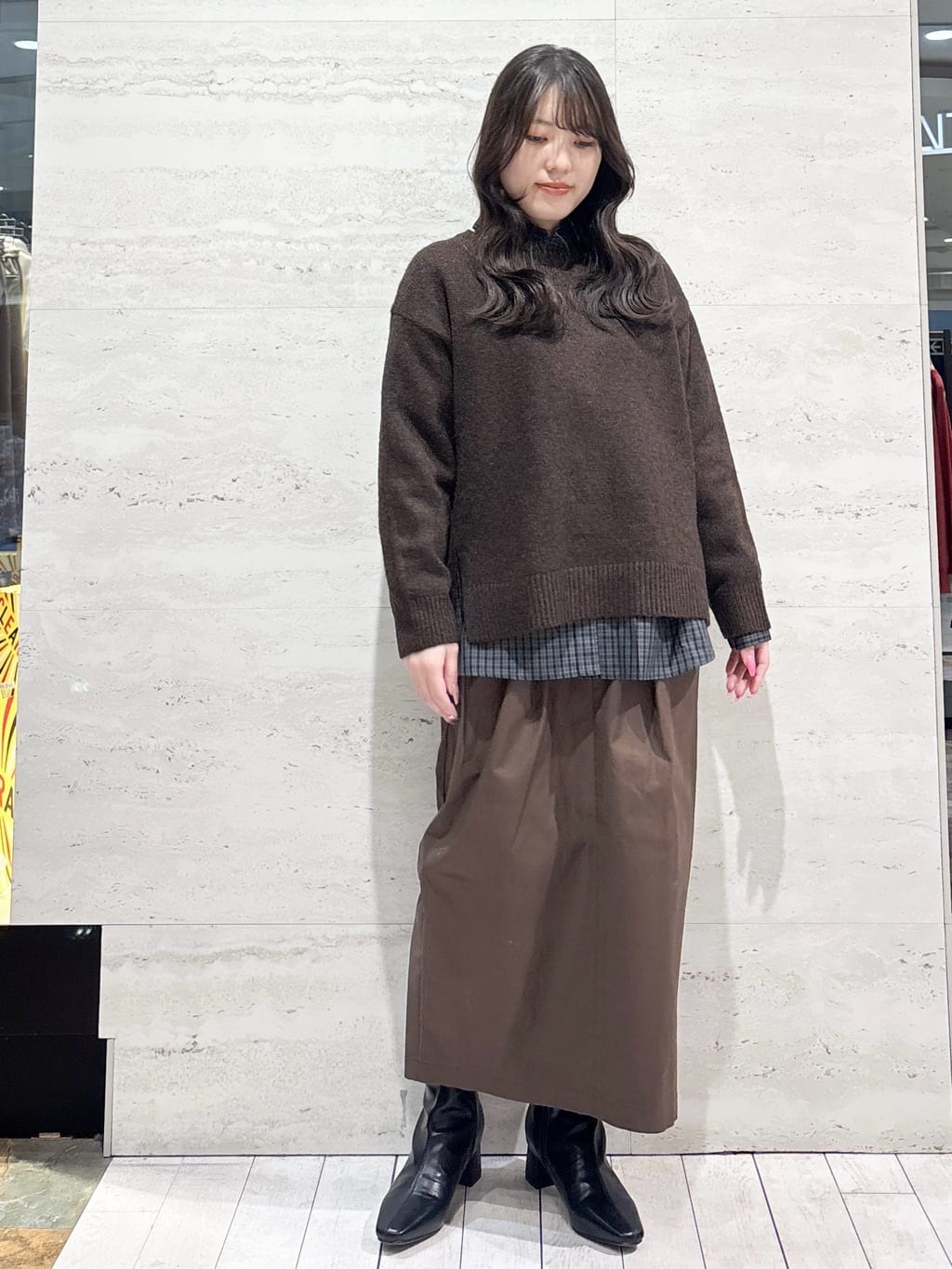 かほさんの「OPAQUE.CLIP｜チェック柄レギュラーシャツ【洗濯機OK】」を使ったコーディネート