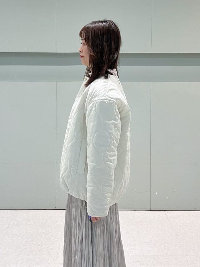 makiさんの「UNTITLED｜【洗える】スポンディッシュ ケーブル柄ニット」を使ったコーディネート