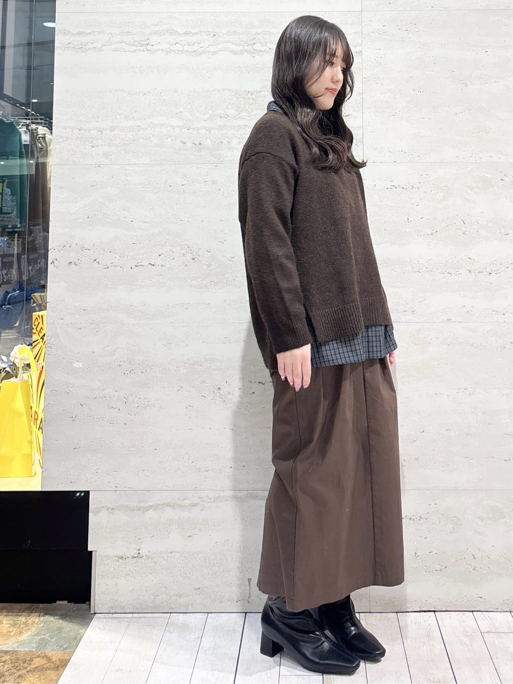 かほさんの「OPAQUE.CLIP｜チェック柄レギュラーシャツ【洗濯機OK】」を使ったコーディネート