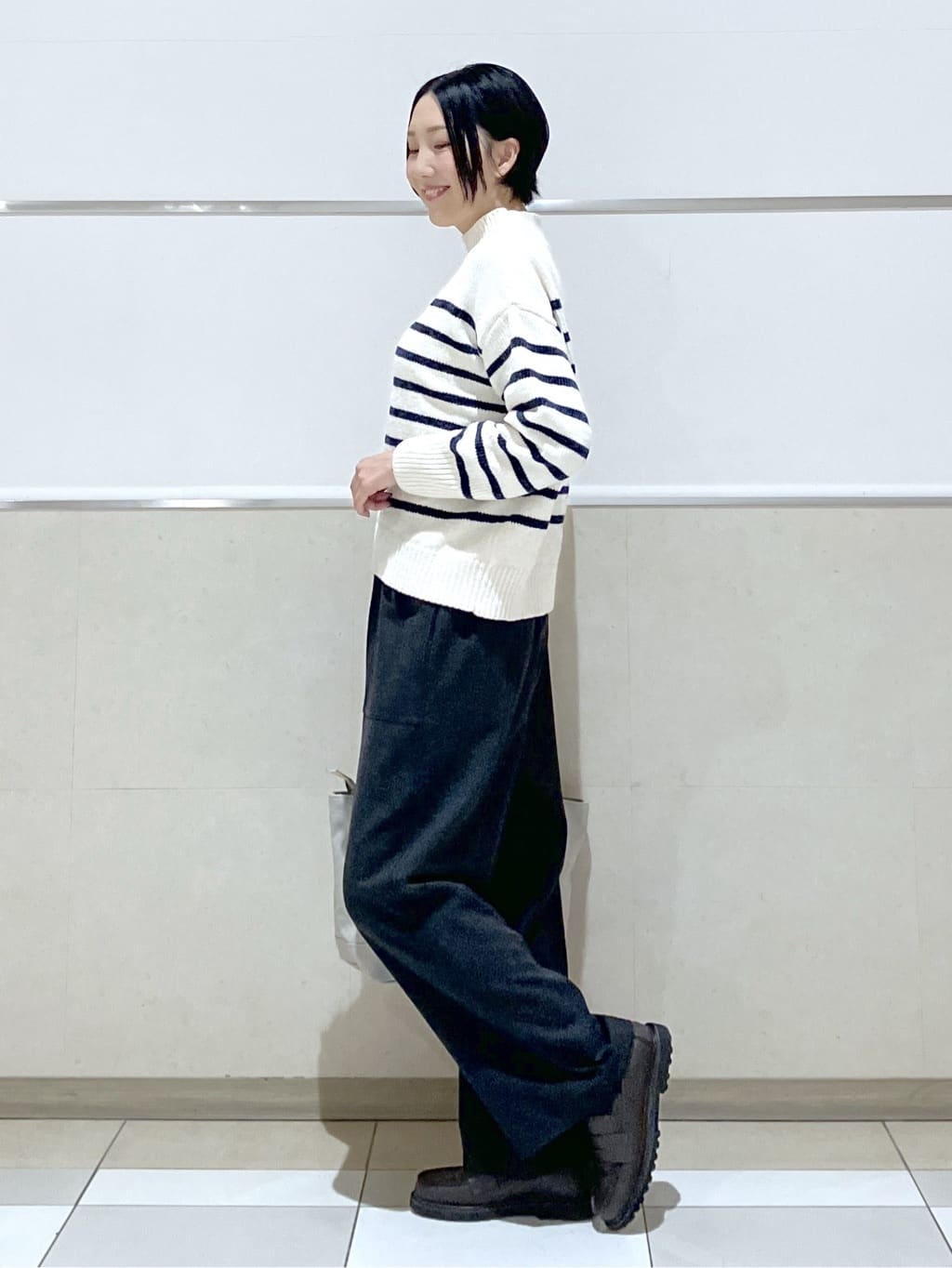 eriko さんの「Dessin｜【2WAY/洗える】中綿キルトコート」を使ったコーディネート