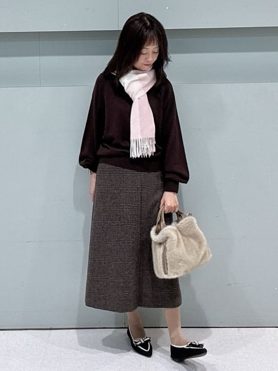 makiさんの「UNTITLED｜【着回しが効く／オンオフアウター】ウールショートコート」を使ったコーディネート