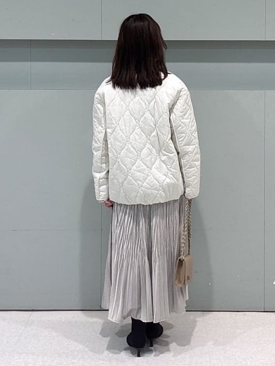 makiさんの「UNTITLED｜【洗える】スポンディッシュ ケーブル柄ニット」を使ったコーディネート