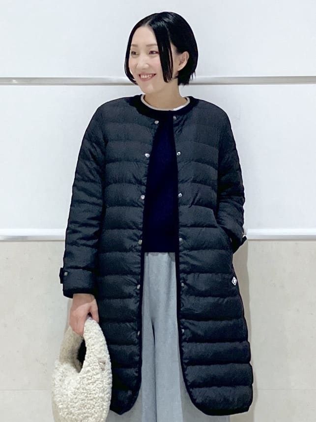 eriko さんの「Dessin｜【洗える】カシミヤブレンドスウェットライクニット」を使ったコーディネート