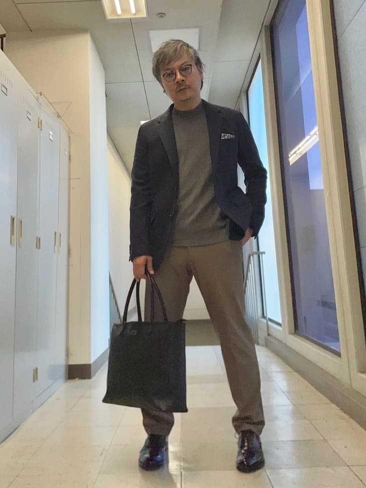 MAKOTO AIさんの「TAKEO KIKUCHI｜【Sサイズ～】ラッセルメッシュ ジャケット」を使ったコーディネート