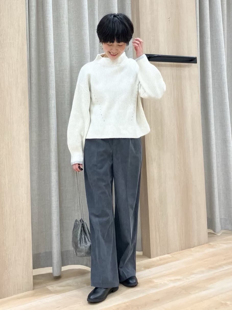 Keiさんの「grove｜【名品アウター／800FP・多機能】つつまれダウンショート」を使ったコーディネート