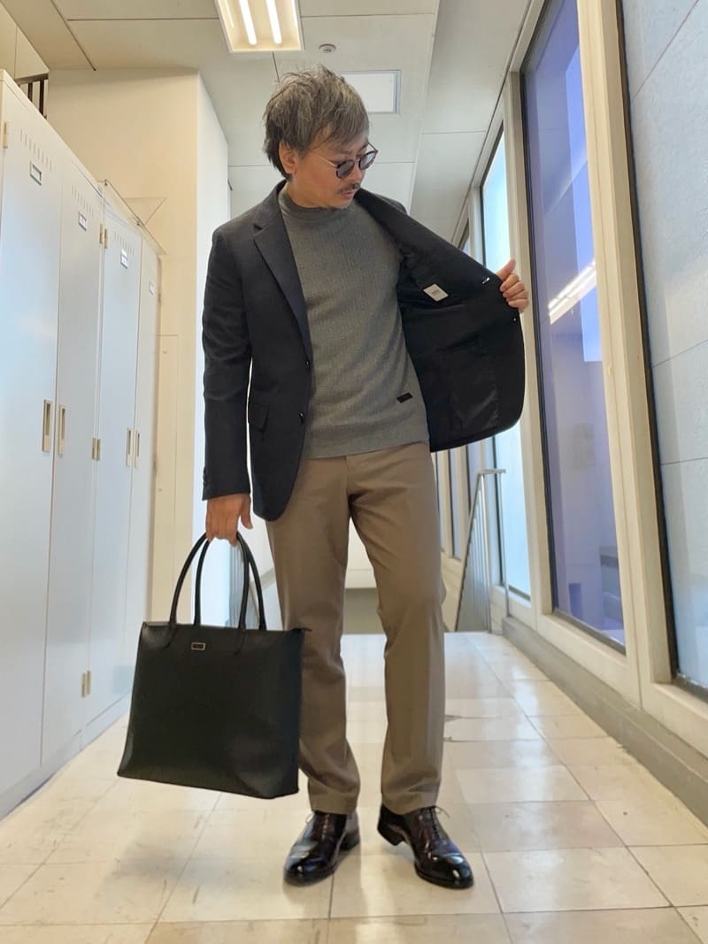 MAKOTO AIさんの「TAKEO KIKUCHI｜【Sサイズ～】ラッセルメッシュ ジャケット」を使ったコーディネート