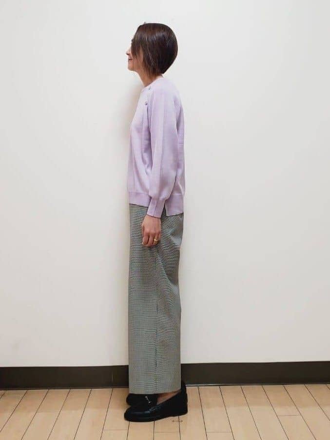 yuuさんの「Reflect｜【裏起毛／ゆったりシルエット】ストレートワイドパンツ」を使ったコーディネート