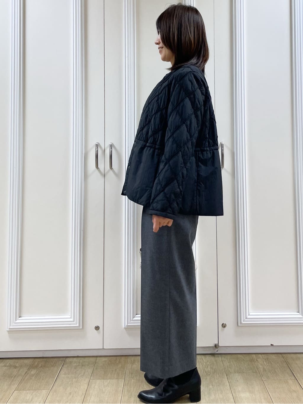 めいさんの「Reflect｜【腰周りすっきり◎】ワイドクロップドパンツ」を使ったコーディネート
