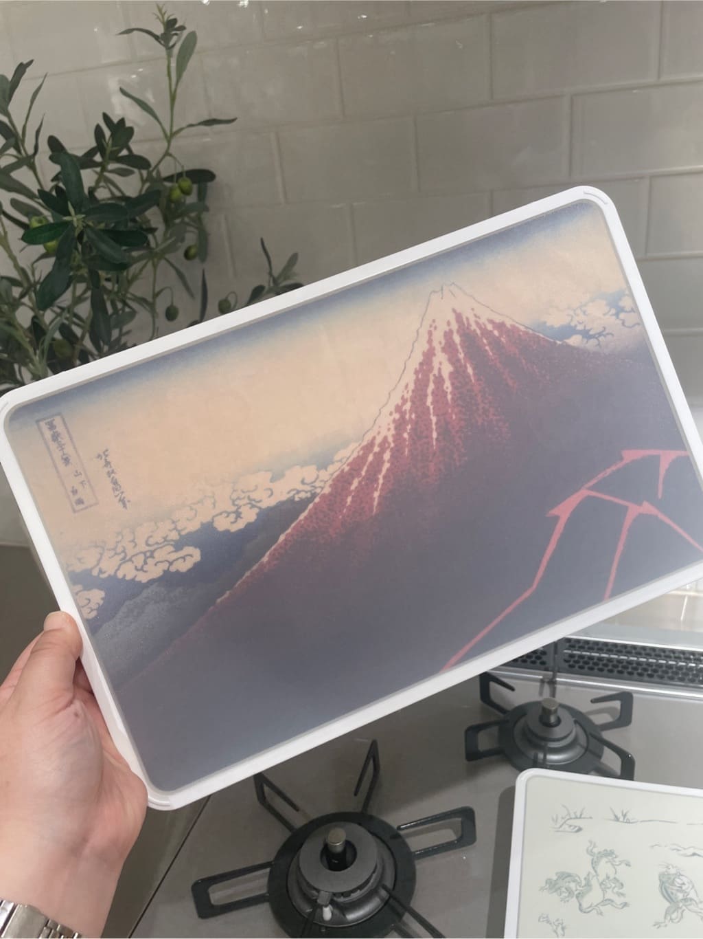 まのちゃんさんの「212 KITCHEN STORE｜Licute Art Cutting board Fugaku （富嶽三十六景モチーフのまな板）」を使ったコーディネート