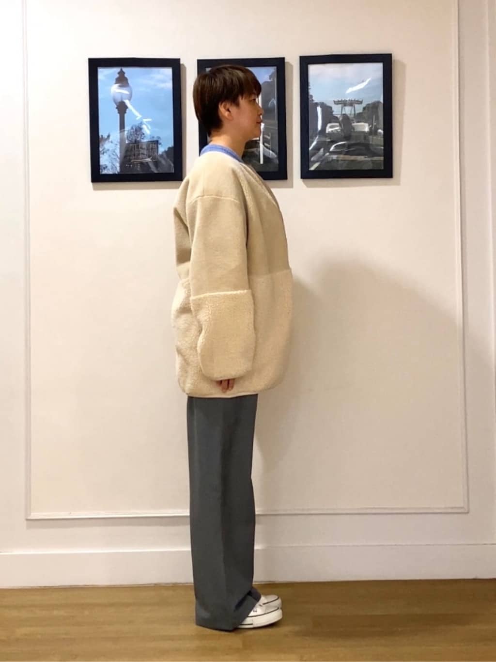 Hiroさんの「Dessin｜【2WAY】フェイクムートンコート」を使ったコーディネート
