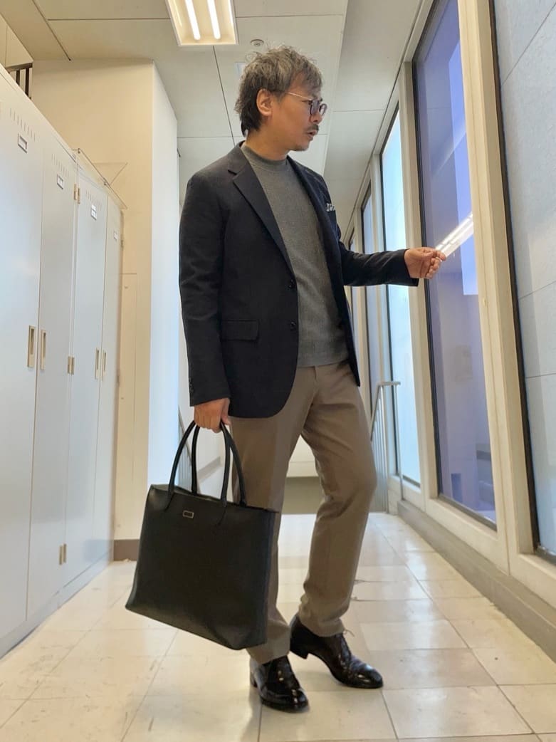 MAKOTO AIさんの「TAKEO KIKUCHI｜【Sサイズ～】ラッセルメッシュ ジャケット」を使ったコーディネート