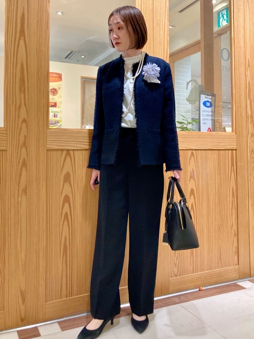 ゆうさんの「UNTITLED｜【仕事着/スーツ】ファンシーツイード ジャケット」を使ったコーディネート
