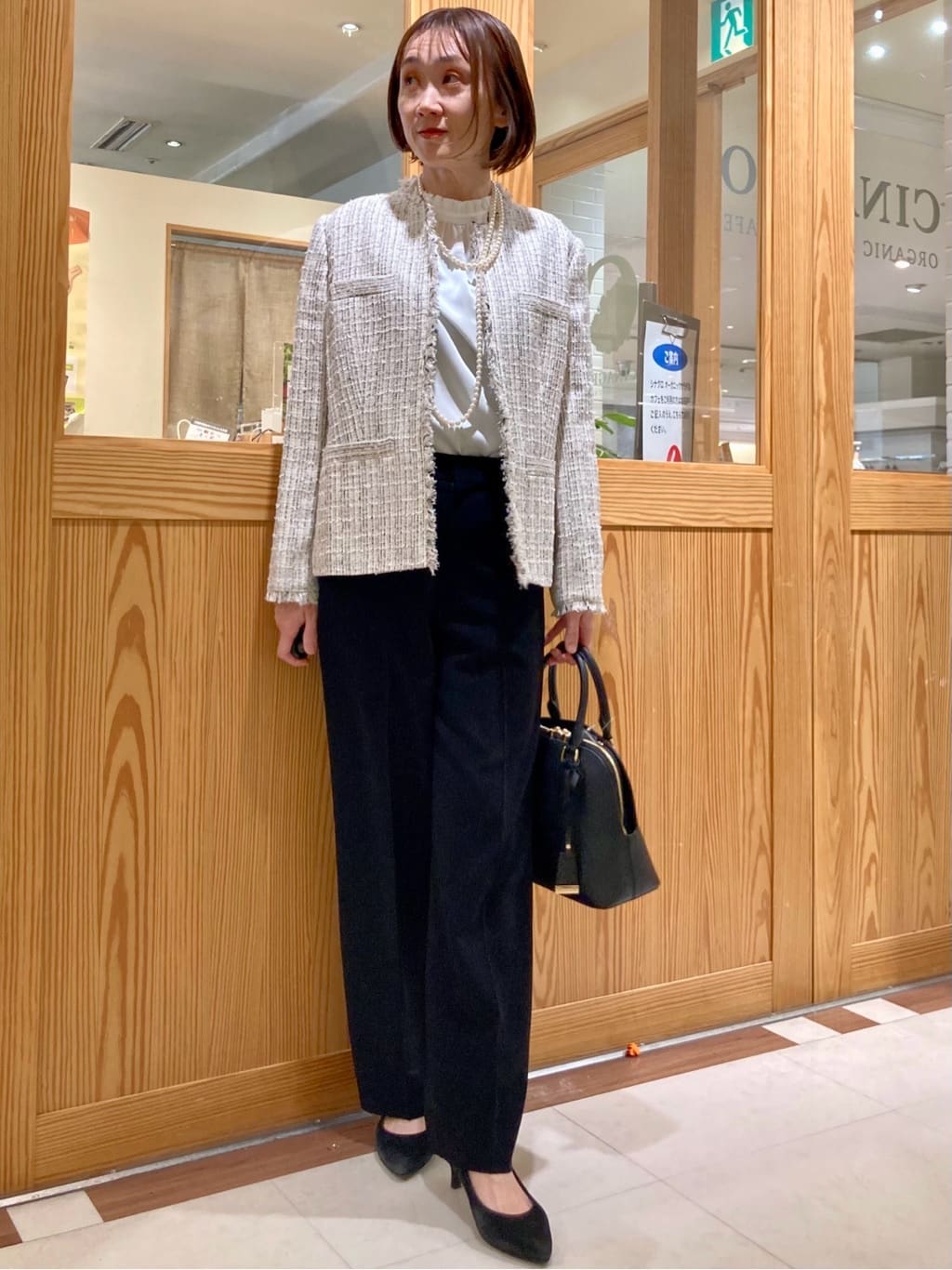 ゆうさんの「UNTITLED｜【仕事着/スーツ】ファンシーツイード ジャケット」を使ったコーディネート