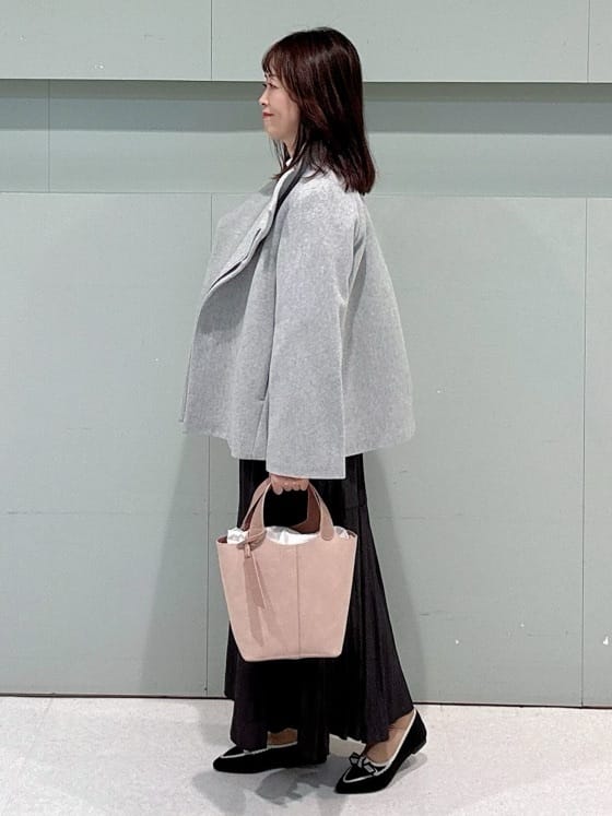 makiさんの「UNTITLED｜【着回しが効く／オンオフアウター】ウールショートコート」を使ったコーディネート