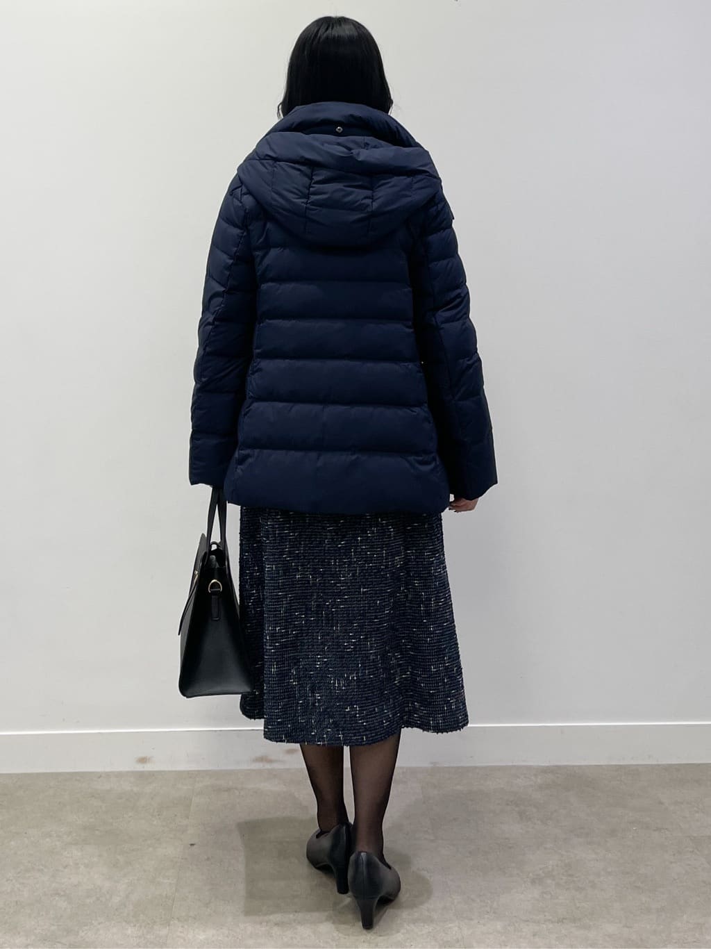 yukariさんの「Reflect｜【SS-4Lサイズ】フーデッドミドルダウンコート」を使ったコーディネート