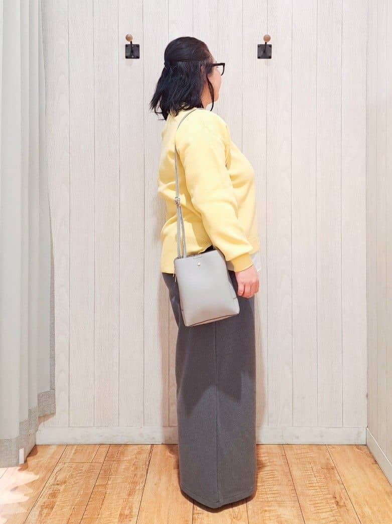 kotomiさんの「SHOO･LA･RUE｜【高レビュー/洗濯機可/S-LL】さらに軽くなった スポンディッシュ裾フェイクトップス」を使ったコーディネート