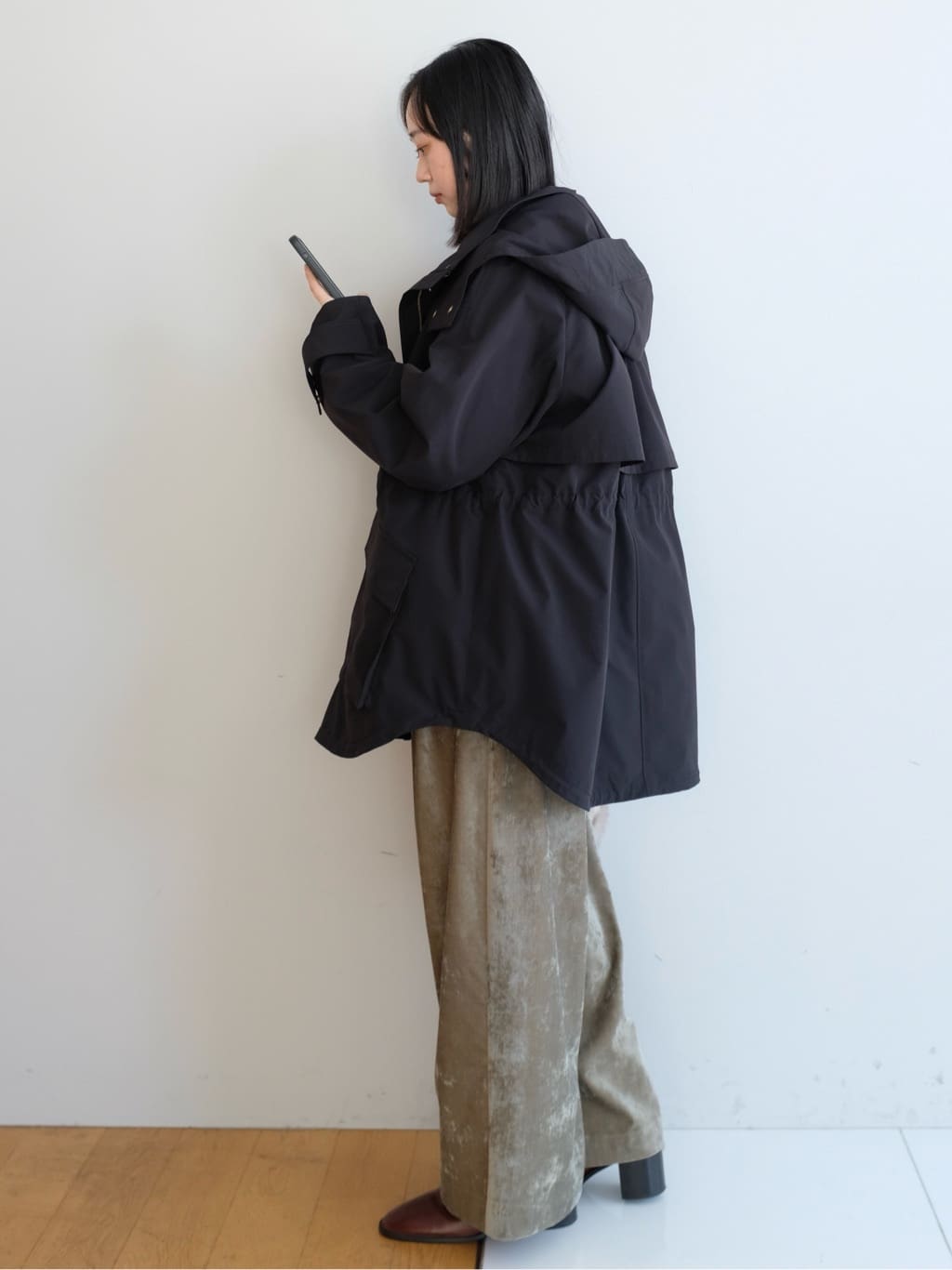 Kishimotoさんの「DRESSTERIOR｜◆アニージャカードニット」を使ったコーディネート