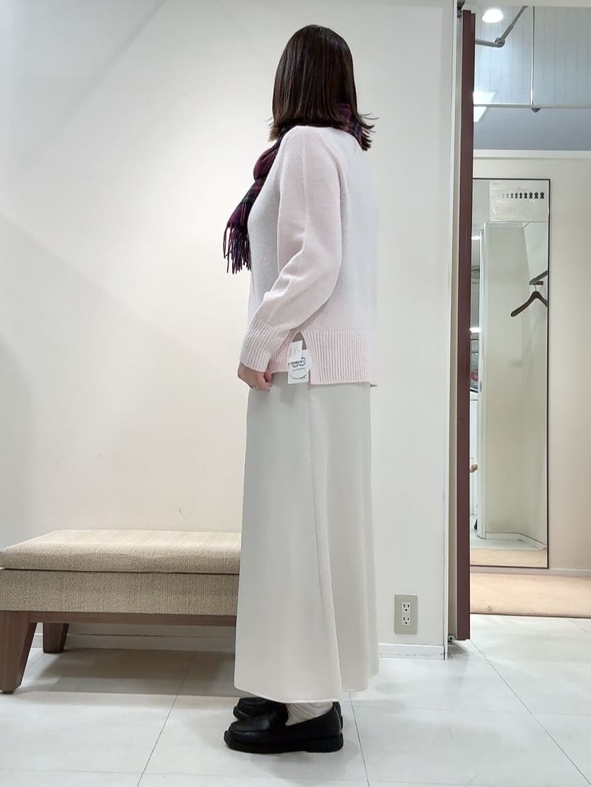 YUIさんの「UNTITLED｜【8色展開/洗える】ウールカシミヤ ハイネックニット」を使ったコーディネート