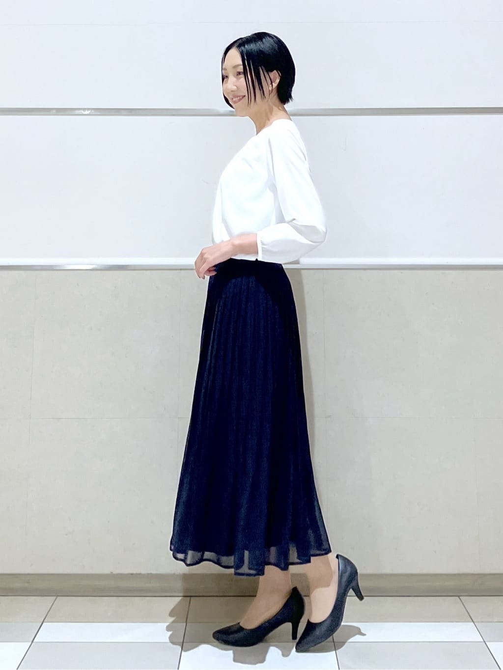 eriko さんの「Dessin｜【入卒/セレモニー】パール調ボタンベスト」を使ったコーディネート