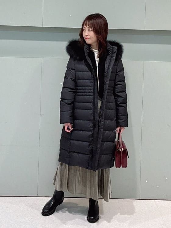 makiさんの「UNTITLED｜【吸湿発熱/洗える】ハイネックインナー」を使ったコーディネート