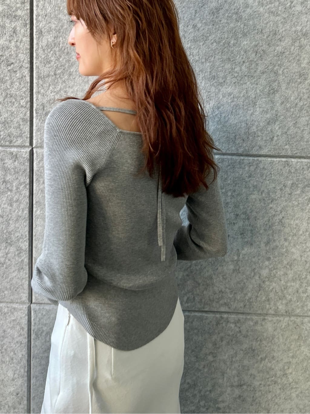 harunaさんの「CODE A｜square fit knit」を使ったコーディネート