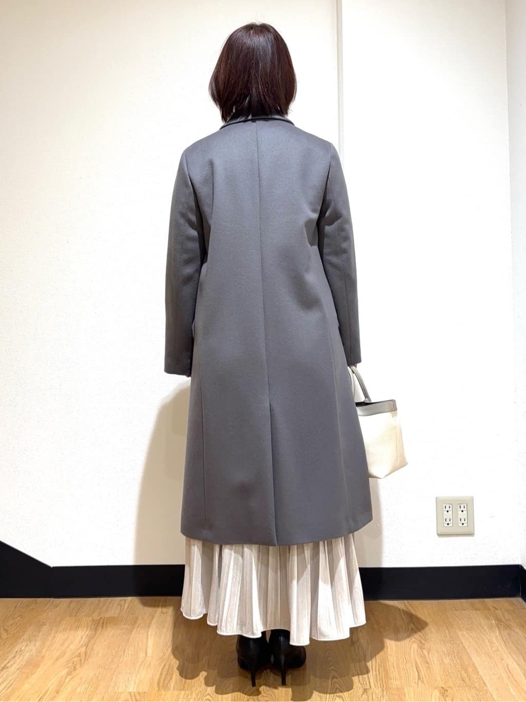 MIKIKOさんの「UNTITLED｜【スタイリッシュ／オンオフ兼用】ウールチェスターコート」を使ったコーディネート