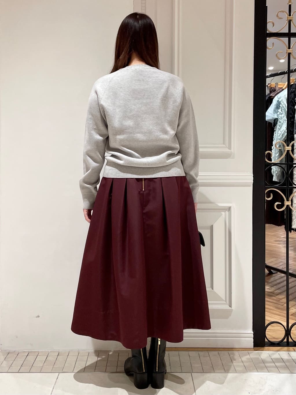 minowaさんの「DRESSTERIOR｜◆ウォッシャブルコットンカシミヤプルオーバーニット」を使ったコーディネート