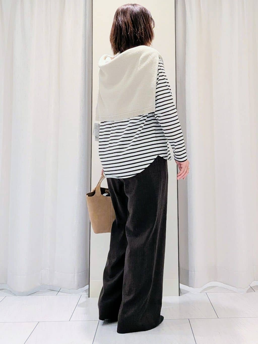 Onumaさんの「UNTITLED｜【洗える】スポンディッシュ ボトルネックニット」を使ったコーディネート