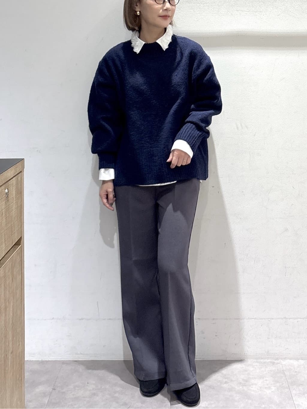 たけねぇさんの「OPAQUE.CLIP｜ふわふわハイネックニット【洗濯機OK】」を使ったコーディネート