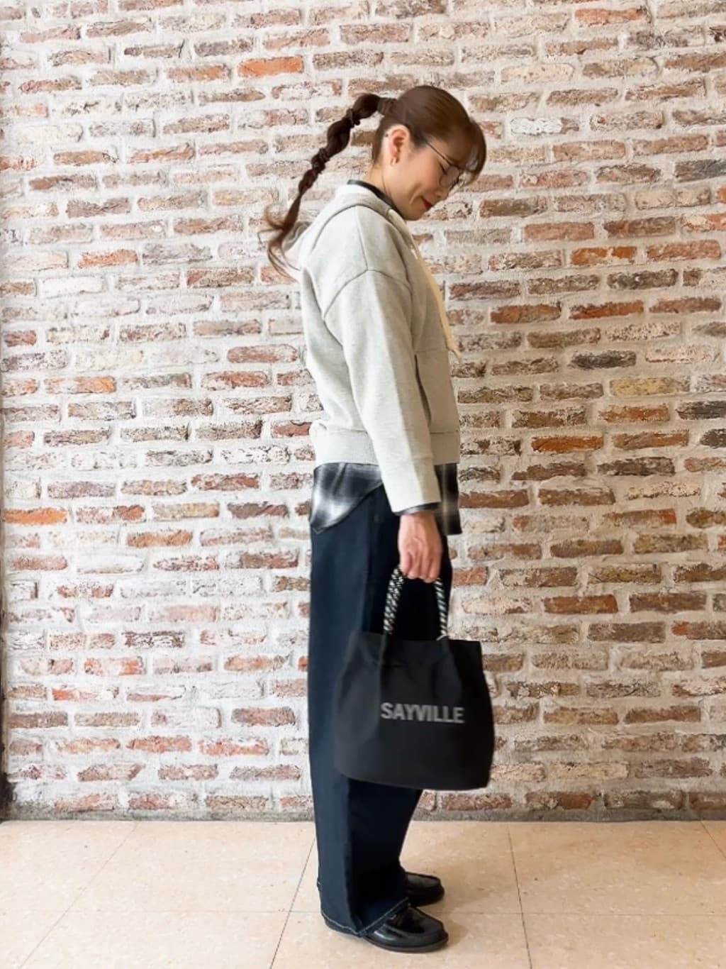 Yasucoさんの「Dessin｜【洗える】デニムカーブパンツ」を使ったコーディネート