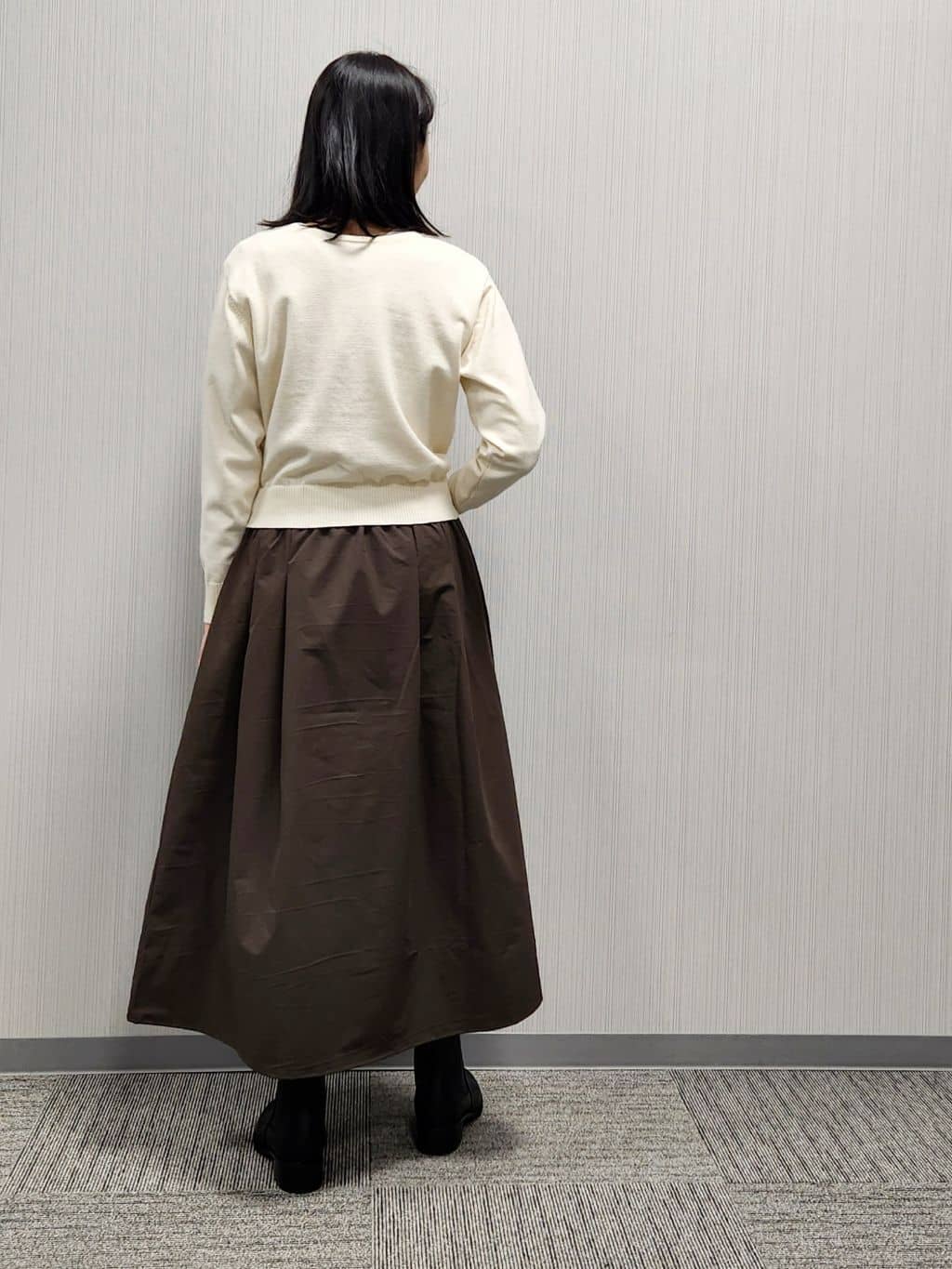 naraさんの「Dessin｜【1枚着/2WAY】ドッキングワンピース」を使ったコーディネート