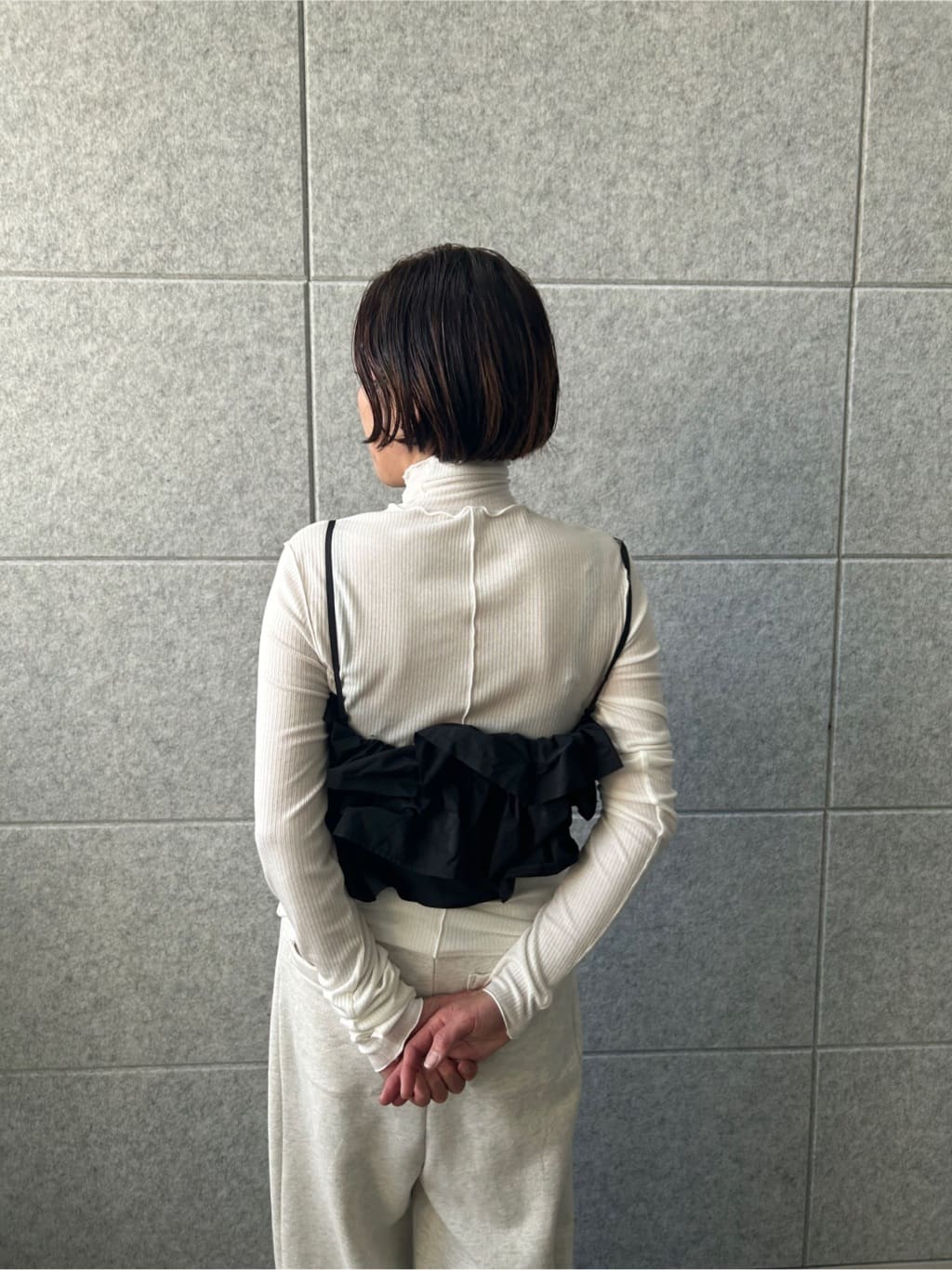 yukoさんの「CODE A｜【Re】ribbon sweat pants」を使ったコーディネート