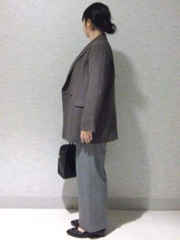 sakoさんの「Reflect｜【配色ボウタイ付き】八分袖ジョーゼットブラウス」を使ったコーディネート