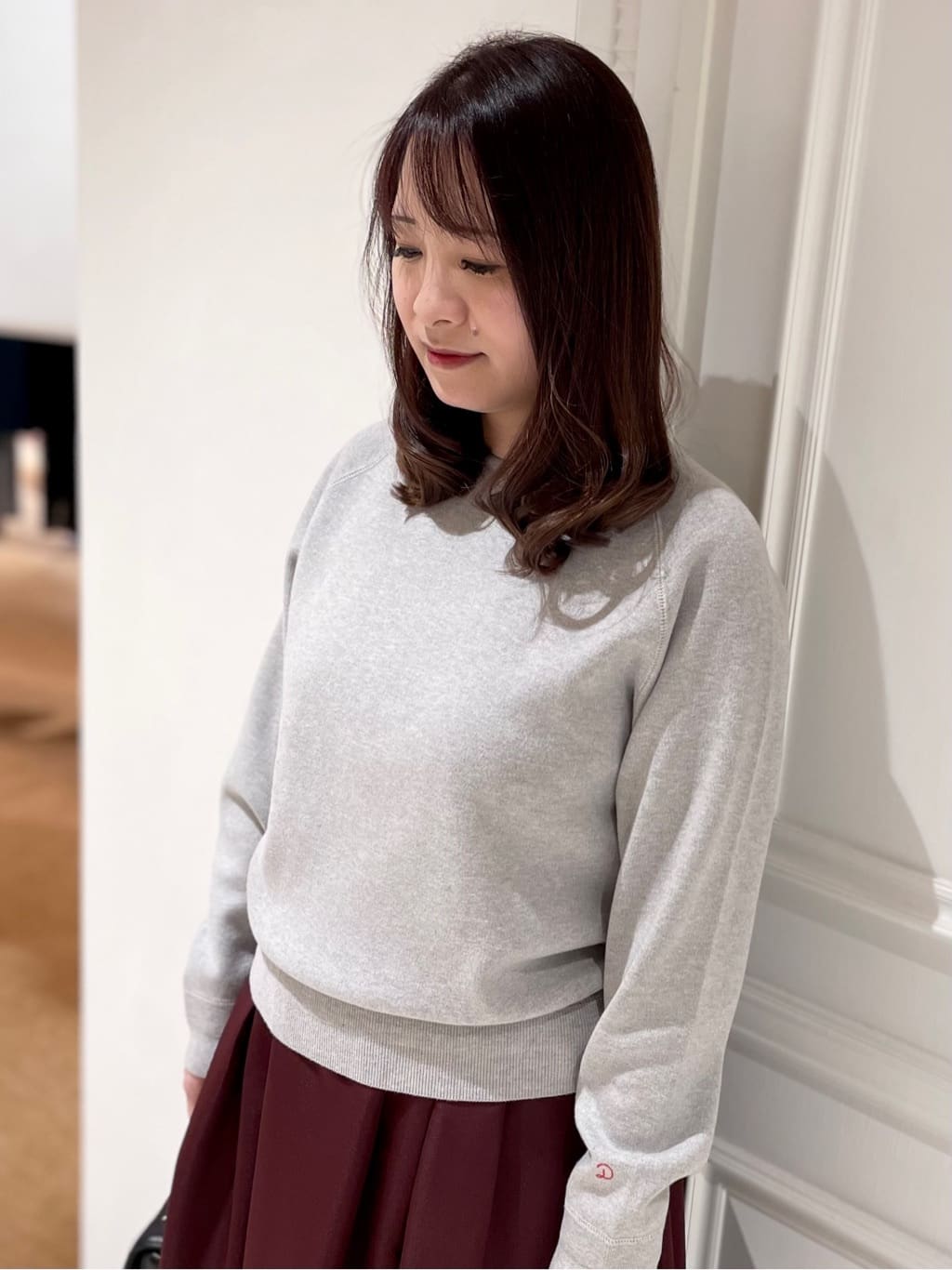minowaさんの「DRESSTERIOR｜◆ウォッシャブルコットンカシミヤプルオーバーニット」を使ったコーディネート