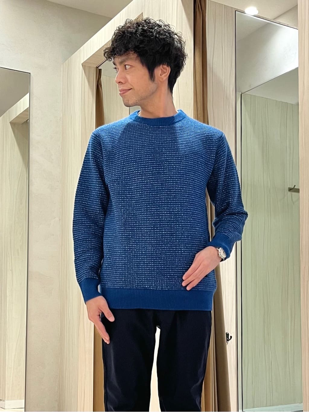 URAさんの「TAKEO KIKUCHI｜カラーコンビ ダウンブルゾン」を使ったコーディネート